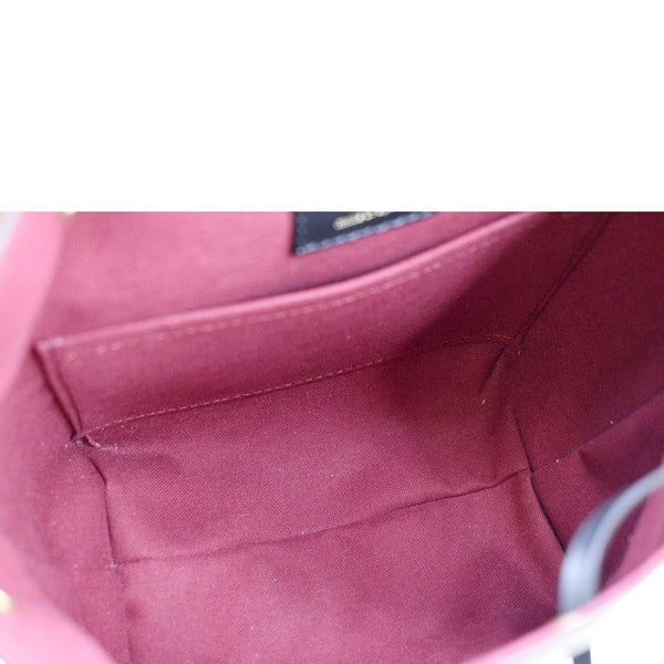 LOUIS VUITTON Montsouris BB Monogram Canvas Backpack Black