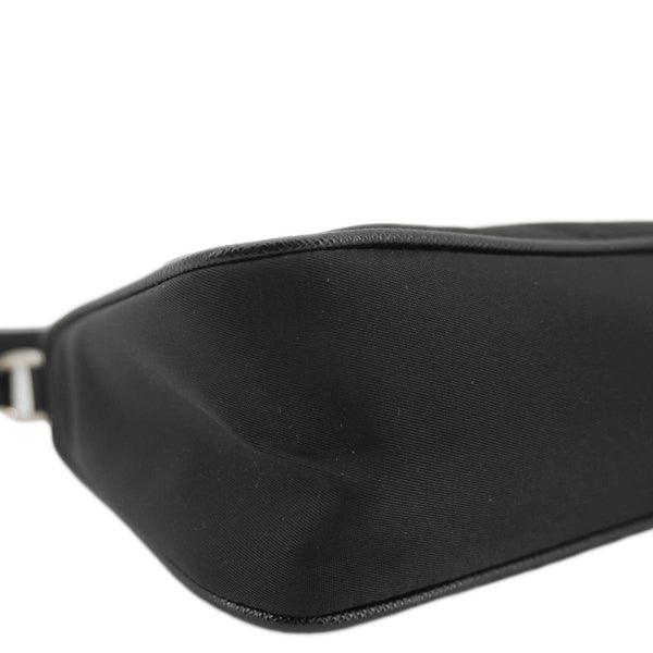 Prada Accessory Pouch Nylon Hobo Bag Black – Edge & Detail