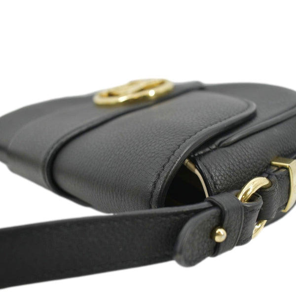 LOUIS VUITTON LV Pont 9 Soft MM Calfskin Leather Shoulder Bag Noir