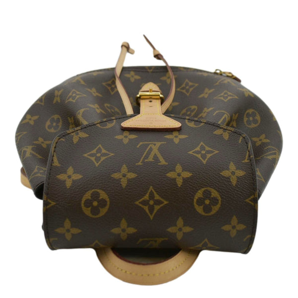 LOUIS VUITTON Montsouris PM Monogram Canvas Backpack Brown