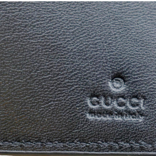 GUCCI Supreme Monogram Tiger Print Bifold Wallet Beige 451268