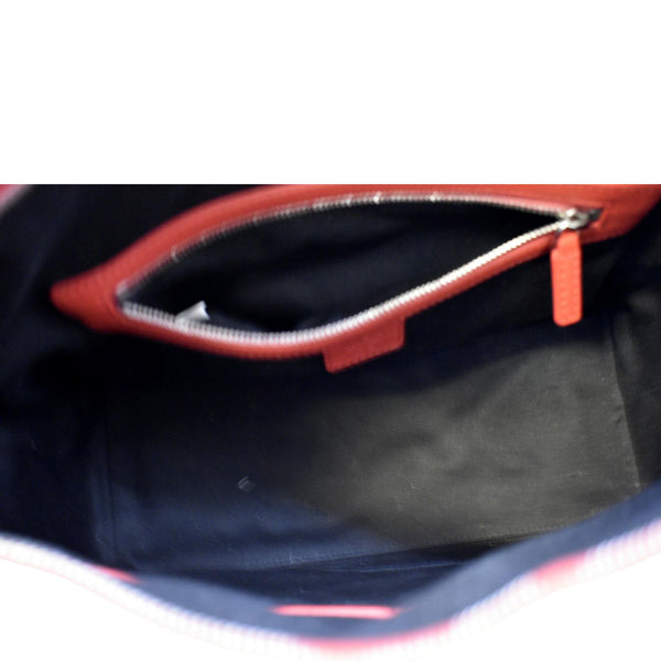 MCM Klara Visetos Medium Monogram Leather Hobo Bag Black