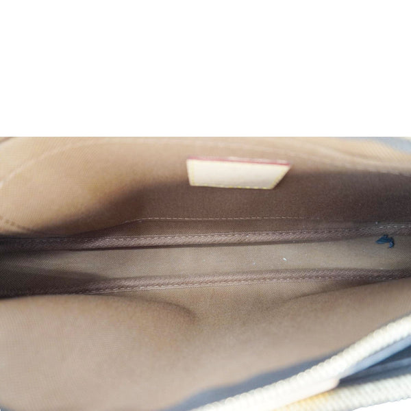 LOUIS VUITTON Multi Pochette Accessoires Monogram Canvas Crossbody Bag Brown