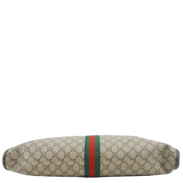 GUCCI Rajah GG Supreme Canvas Tote Shoulder Bag Beige 537219