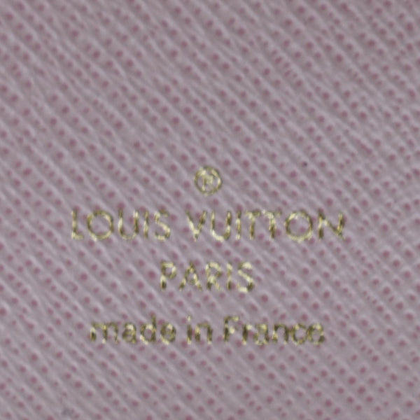 LOUIS VUITTON Victorine Damier Azur Wallet White