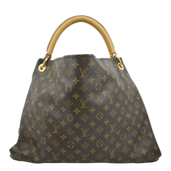 LOUIS VUITTON Artsy GM Monogram Canvas Hobo Bag Brown