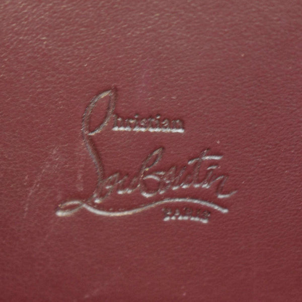 CHRISTIAN LOUBOUTIN Paloma Leather Shoulder Bag Black