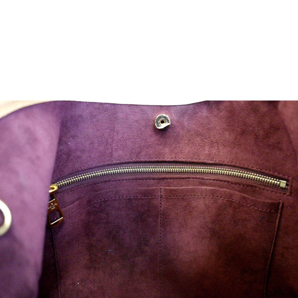 LOUIS VUITTON Carryall MM Monogram Canvas Shoulder Bag Brown