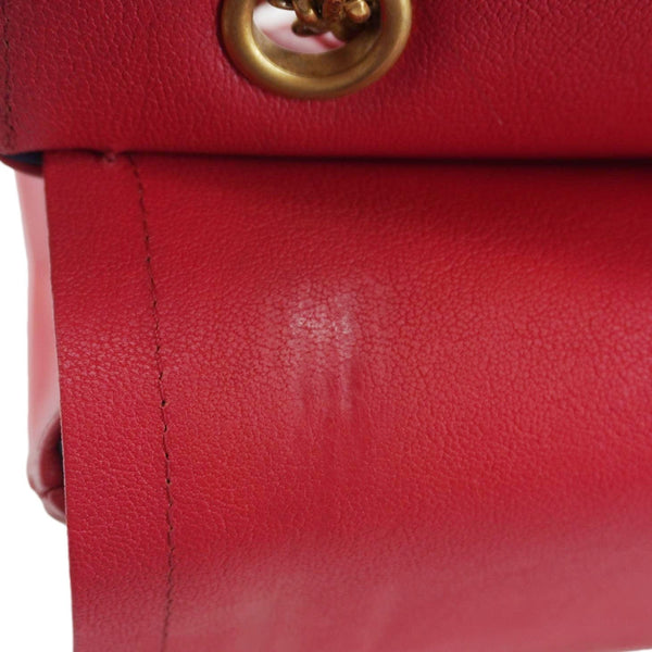 CHANEL 2.55 Reissue Double Flap Chevron Leather Shoulder Bag Pink