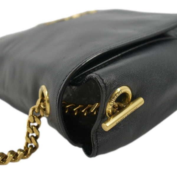 YVES SAINT LAURENT Kate Reversible Medium Leather Crossbody Bag Black