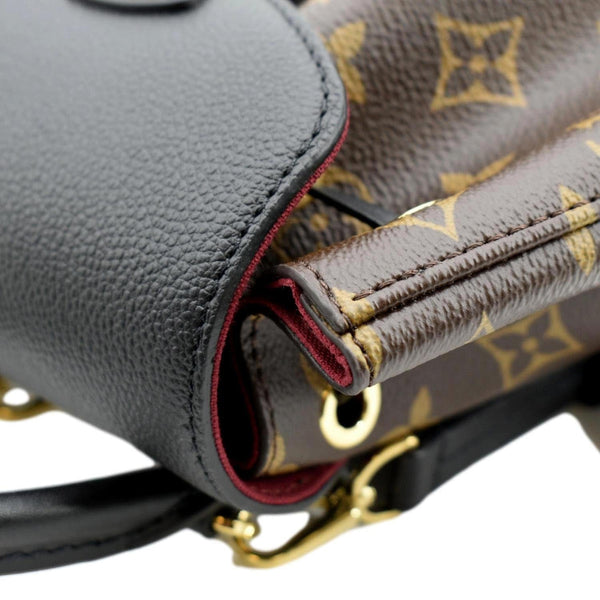 LOUIS VUITTON Montsouris BB Monogram Canvas Backpack Black