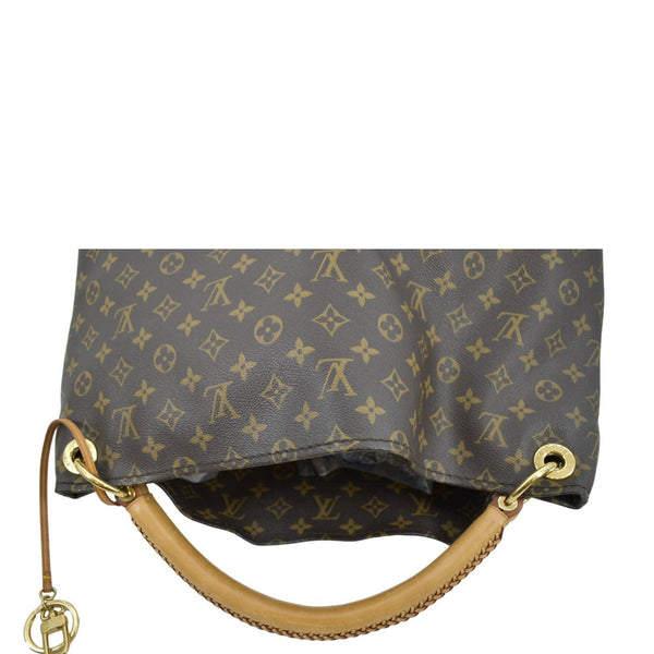 LOUIS VUITTON Artsy GM Monogram Canvas Hobo Bag Brown