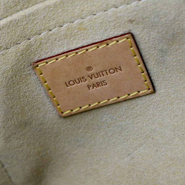 LOUIS VUITTON Salina PM Damier Azur Shoulder Bag White