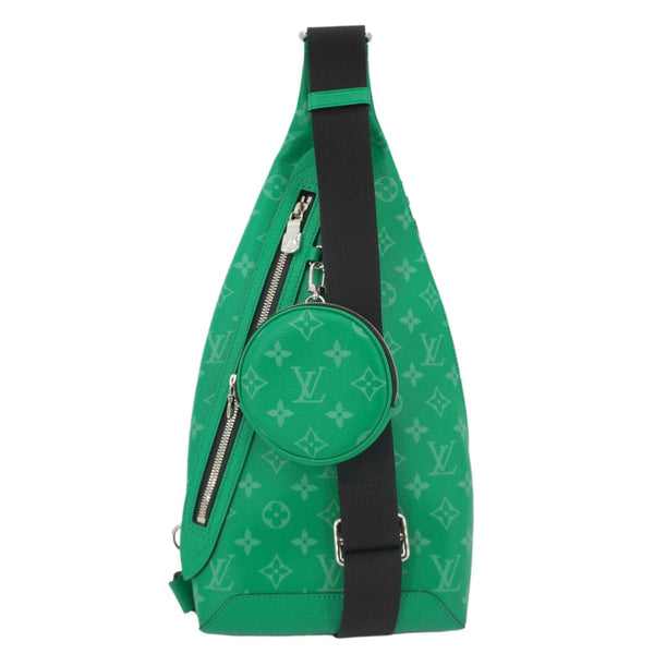 LOUIS VUITTON Duo Taigarama Slingbag Cactus Green