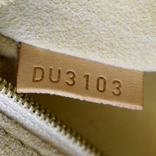 LOUIS VUITTON Salina PM Damier Azur Shoulder Bag White