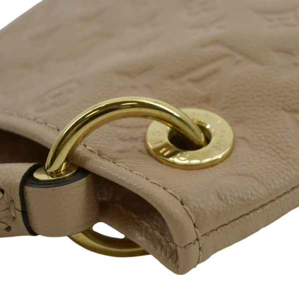 LOUIS VUITTON Artsy MM Empreinte Leather Hobo Bag Dune