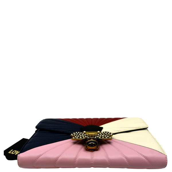 GUCCI Queen Margaret Matelasse Leather Clutch Bag Multiple color