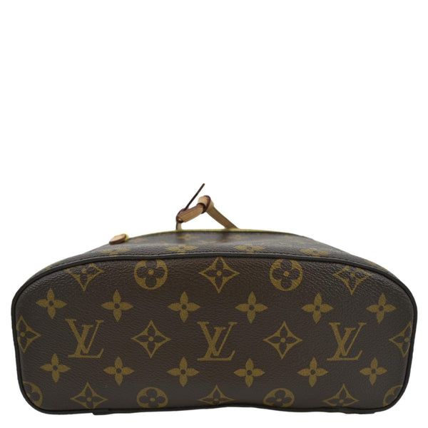 LOUIS VUITTON Montsouris PM Monogram Canvas Backpack Brown
