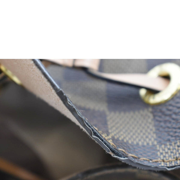 LOUIS VUITTON Neonoe Monogram Canvas Shoulder Bag Rose Ballerine