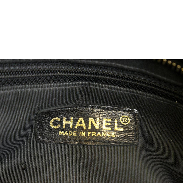 CHANEL Grand Shopping Caviar Leather GST Tote Bag Black