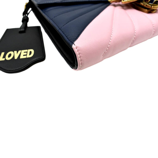 GUCCI Queen Margaret Matelasse Leather Clutch Bag Multiple color