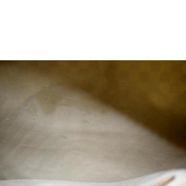 LOUIS VUITTON Speedy 35 Damier Azur Satchel Bag White