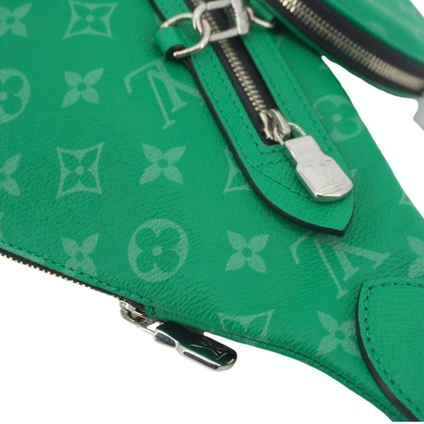 LOUIS VUITTON Duo Taigarama Slingbag Cactus Green