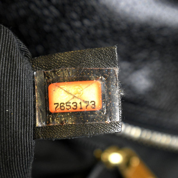 CHANEL Grand Shopping Caviar Leather GST Tote Bag Black