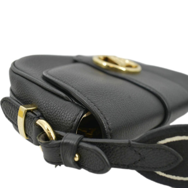 LOUIS VUITTON LV Pont 9 Soft MM Calfskin Leather Shoulder Bag Noir