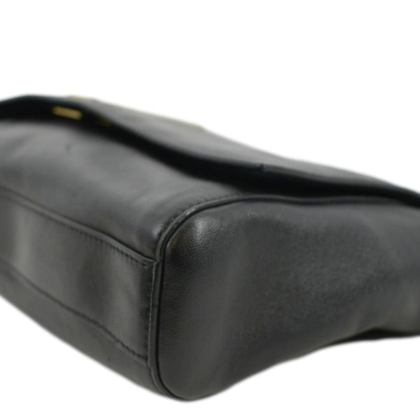 YVES SAINT LAURENT Kate Reversible Medium Leather Crossbody Bag Black