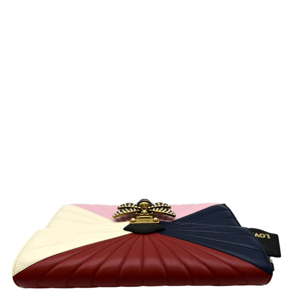 GUCCI Queen Margaret Matelasse Leather Clutch Bag Multiple color