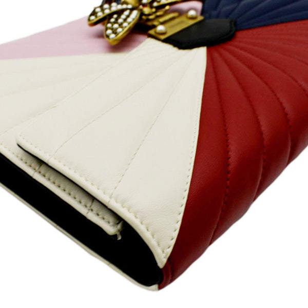 GUCCI Queen Margaret Matelasse Leather Clutch Bag Multiple color