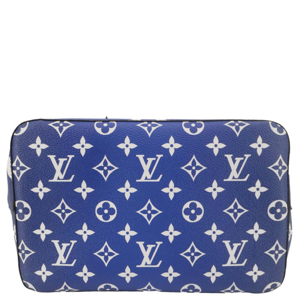 LOUIS VUITTON Escale Neonoe MM Monogram Giant Shoulder Bag Blue