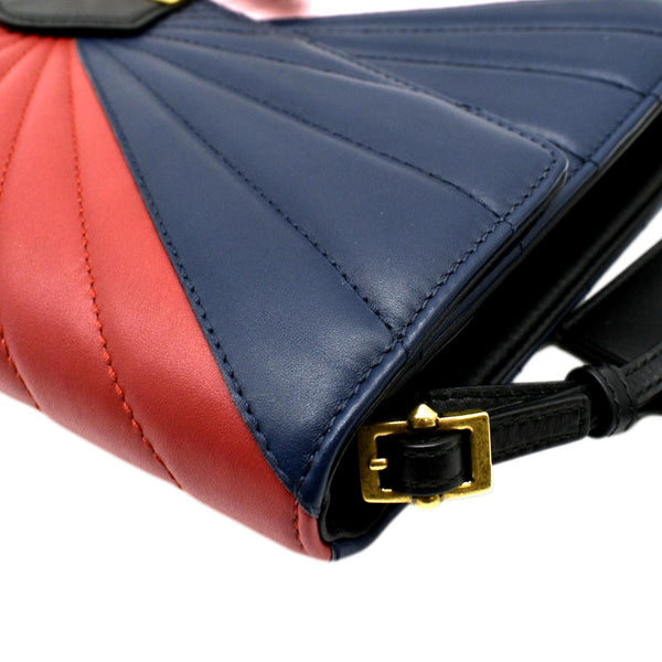 GUCCI Queen Margaret Matelasse Leather Clutch Bag Multiple color