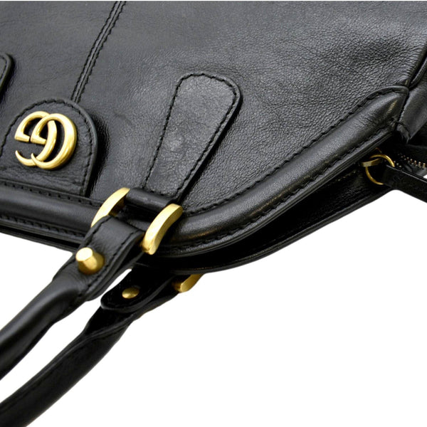 GUCCI Re(Belle) Calfskin Leather Tote Bag Black 516459