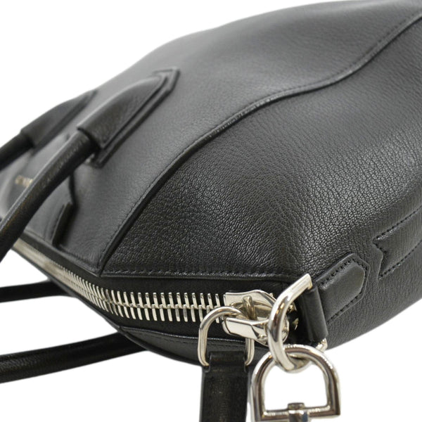 GIVENCHY Antigona Small Leather Shoulder Bag Black
