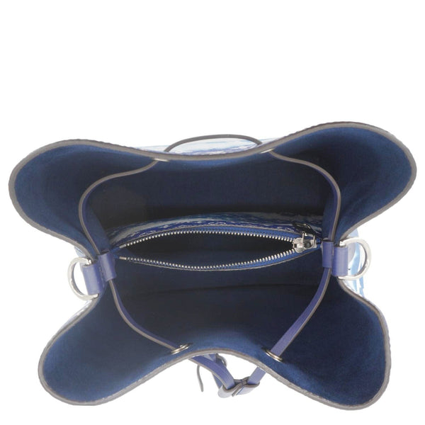 LOUIS VUITTON Escale Neonoe MM Monogram Giant Shoulder Bag Blue