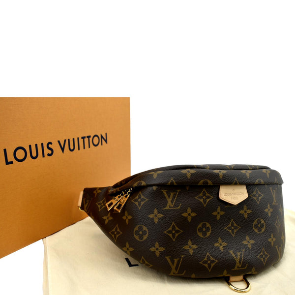 LOUIS VUITTON Monogram Canvas Bumbag Brown