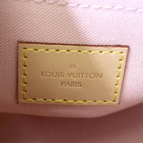 LOUIS VUITTON Croisette Damier Azur Satchel Crossbody Bag White