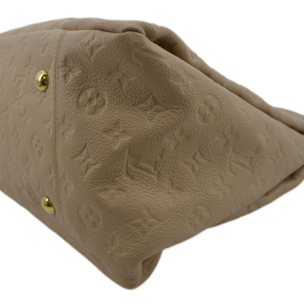 LOUIS VUITTON Artsy MM Empreinte Leather Hobo Bag Dune