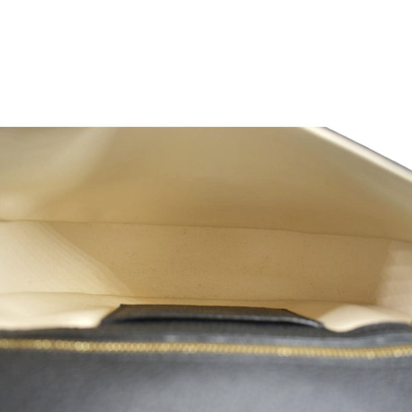 LOUIS VUITTON LV Pont 9 Soft MM Calfskin Leather Shoulder Bag Noir