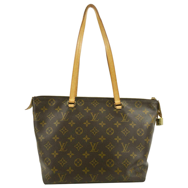 LOUIS VUITTON Iena PM Monogram Canvas Shoulder Bag Brown