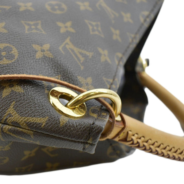 LOUIS VUITTON Artsy GM Monogram Canvas Hobo Bag Brown