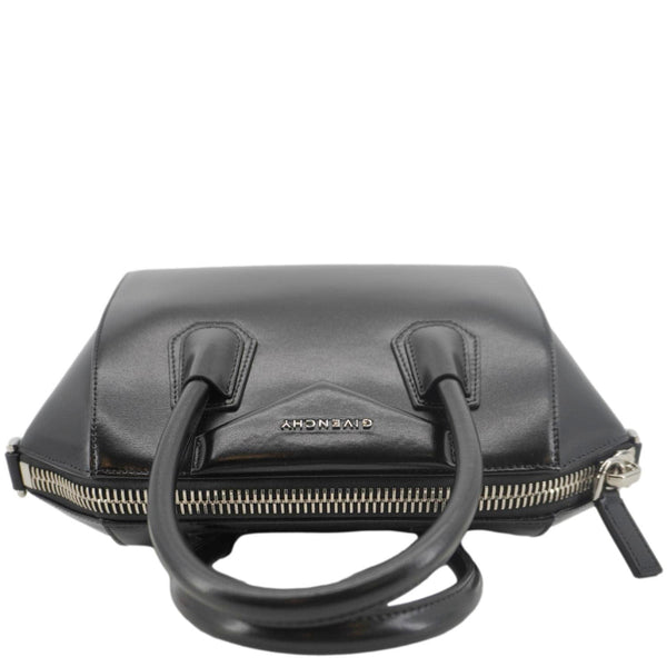 GIVENCHY Antigona Small Leather Satchel Shoulder Bag Black