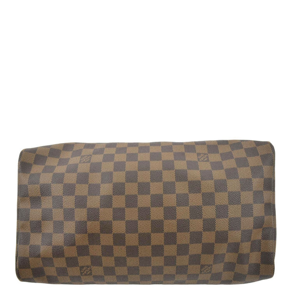 LOUIS VUITTON Speedy 30 Damier Ebene Satchel Bag Brown