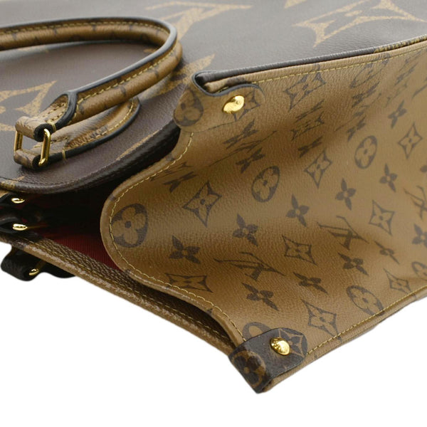 Louis Vuitton Onthego GM Monogram Tote Shoulder Bag - Top Left
