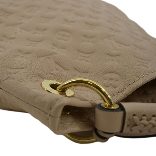 LOUIS VUITTON Artsy MM Empreinte Leather Hobo Bag Dune
