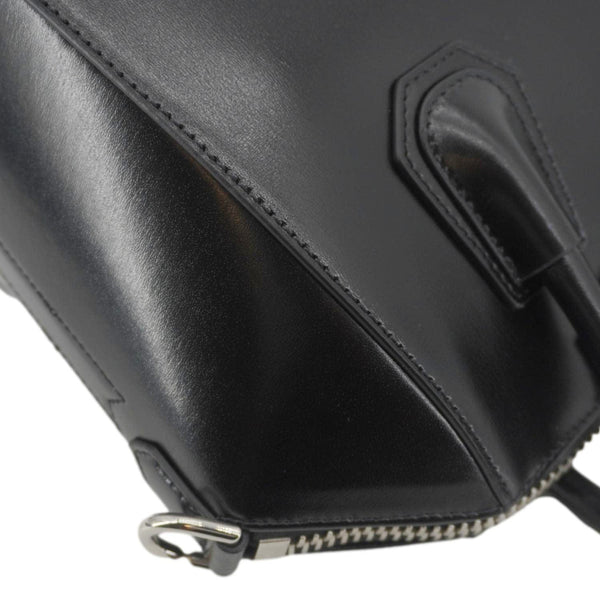 GIVENCHY Antigona Small Leather Satchel Shoulder Bag Black