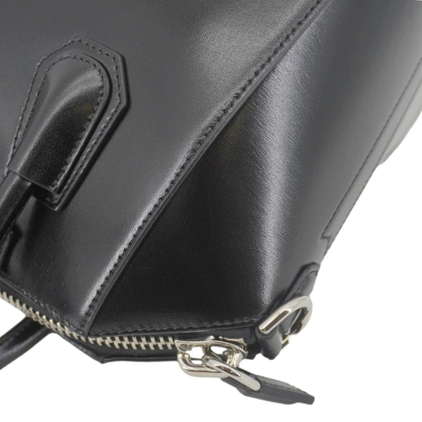 GIVENCHY Antigona Small Leather Satchel Shoulder Bag Black