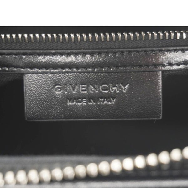 GIVENCHY Antigona Small Leather Satchel Shoulder Bag Black